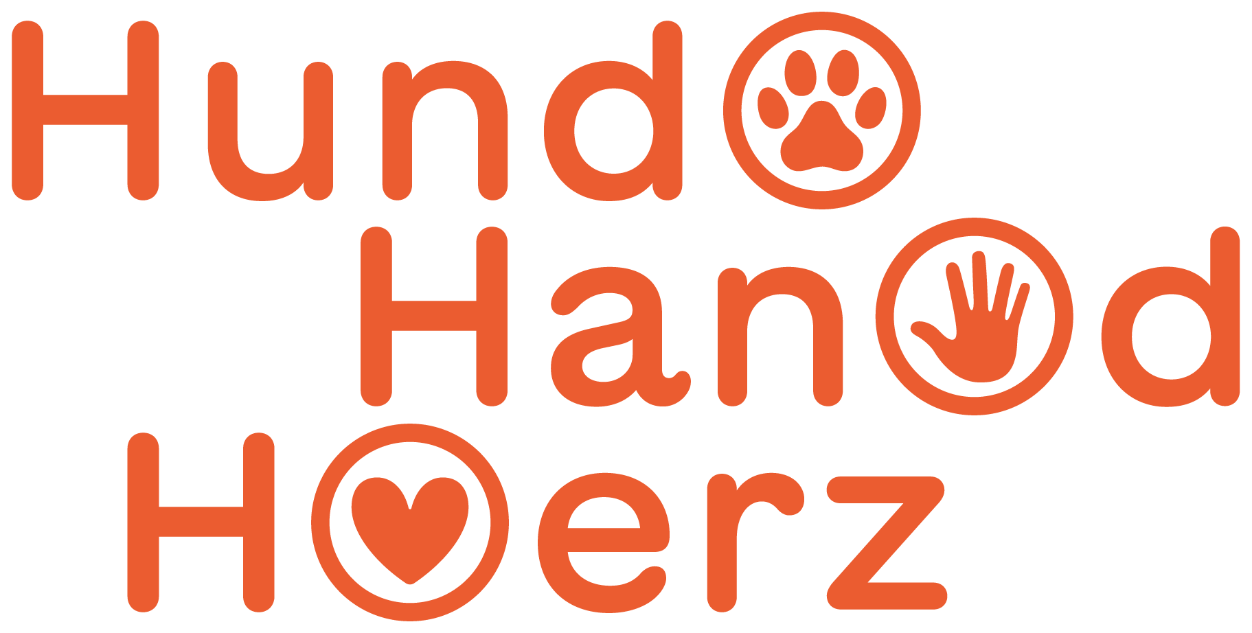 Logo Hund Hand Herz